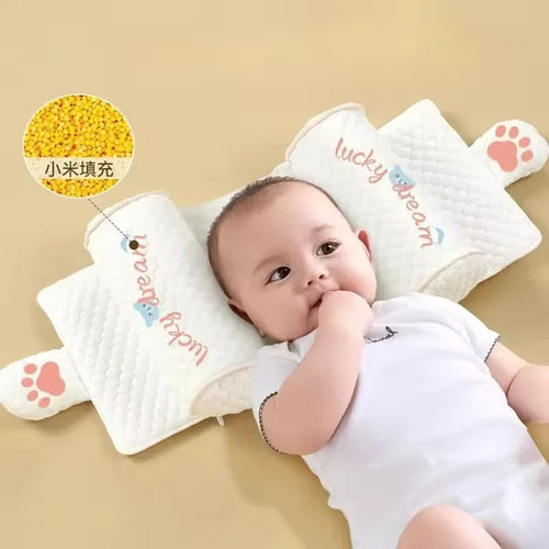 Baby Head Support Pillow - Natural Millet