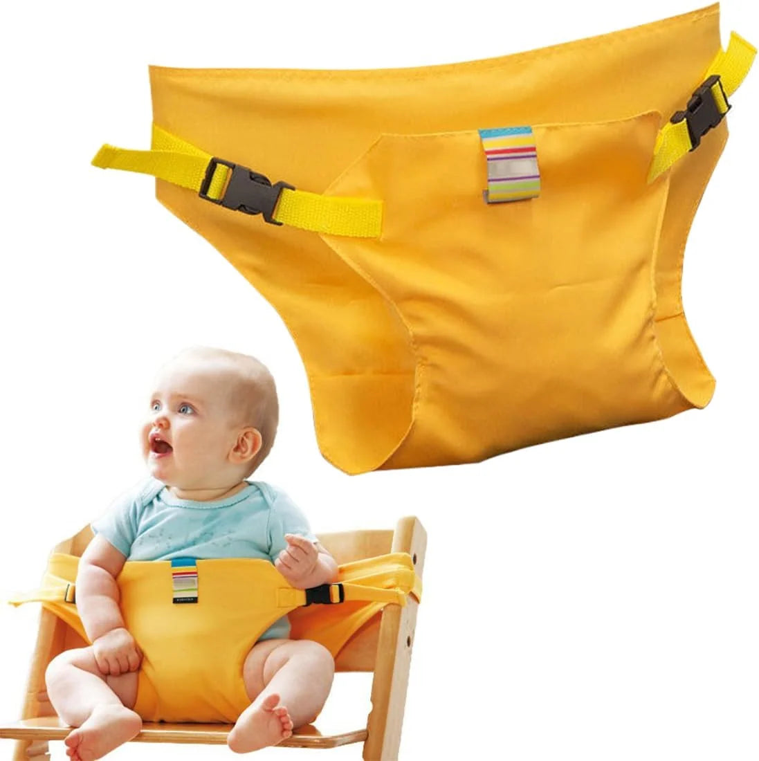 Portable Baby High Chair Safety Harness