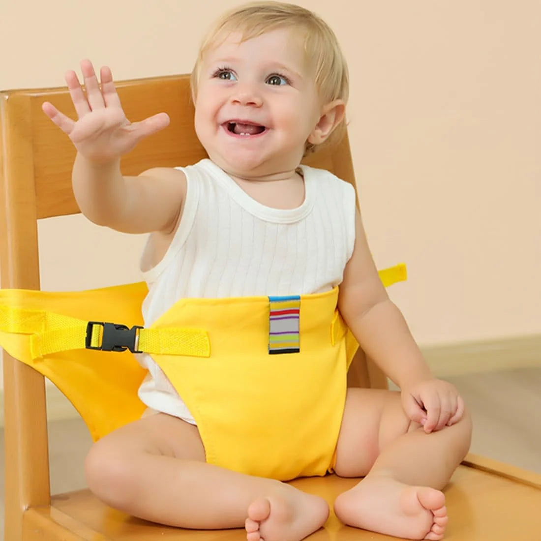 Portable Baby High Chair Safety Harness