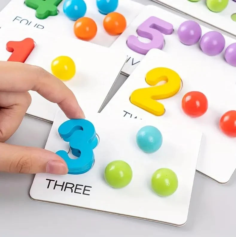 Montessori Wooden Math Learning Set