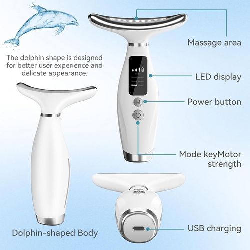 7-in-1 EMS Facial & Neck Massager