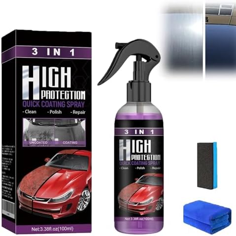 Rayhong 3-in-1 Car Coating Kit (100ml)