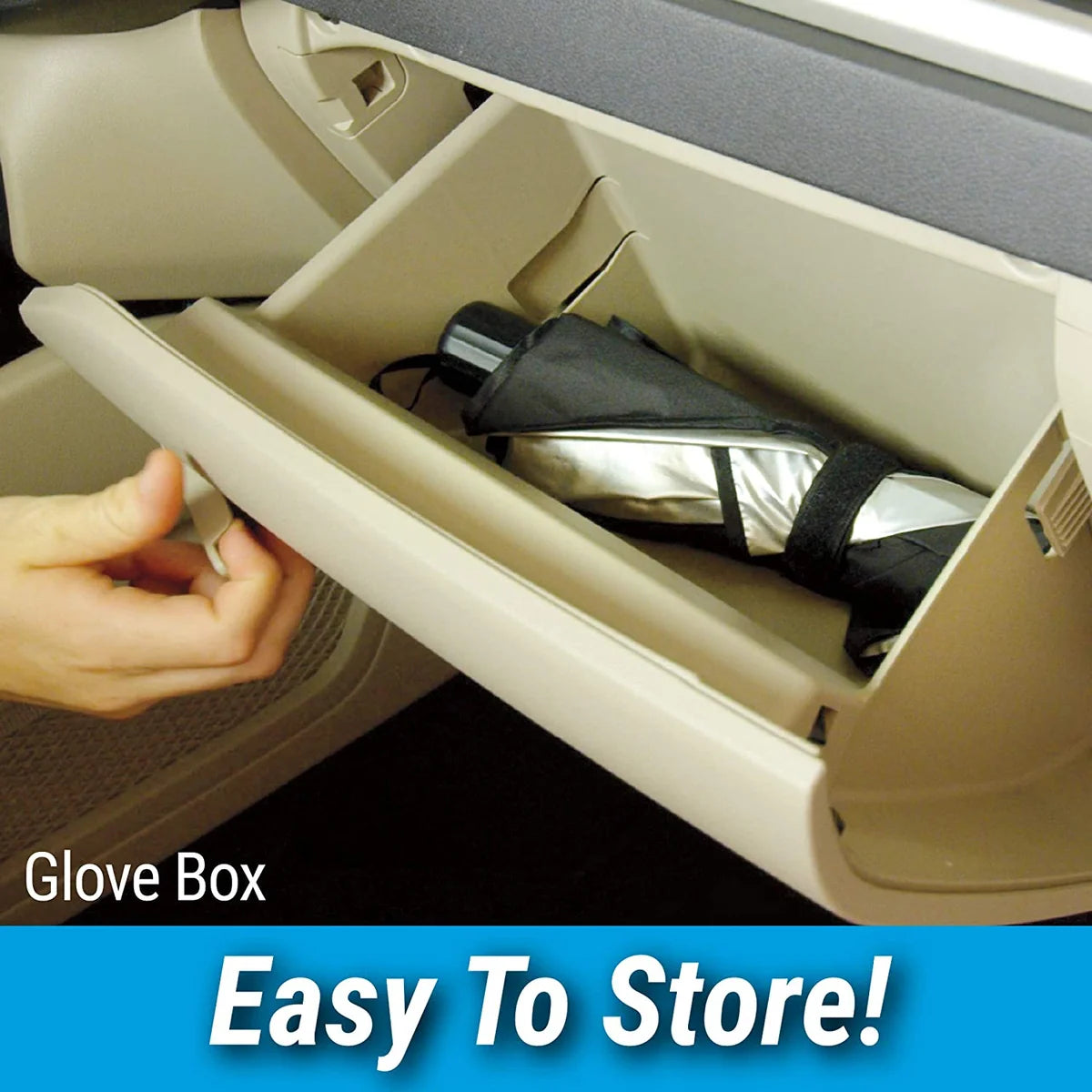 Foldable Umbrella Car Sun Shade - Universal Fit