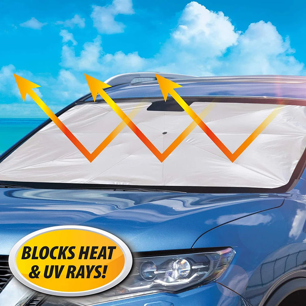 Foldable Umbrella Car Sun Shade - Universal Fit