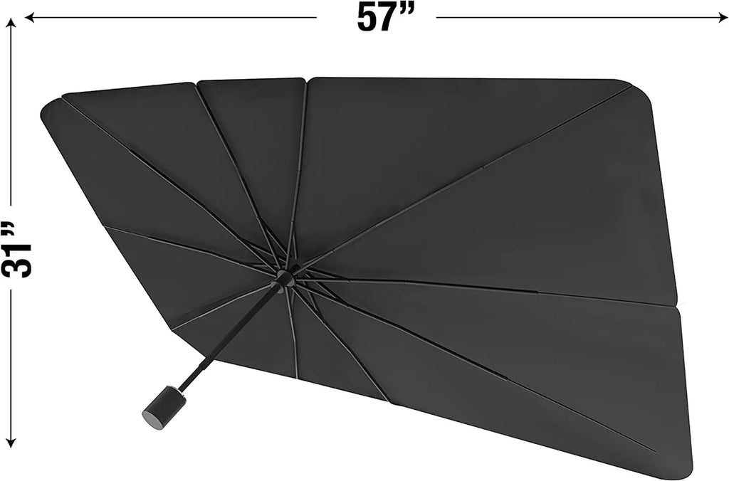 Foldable Umbrella Car Sun Shade - Universal Fit