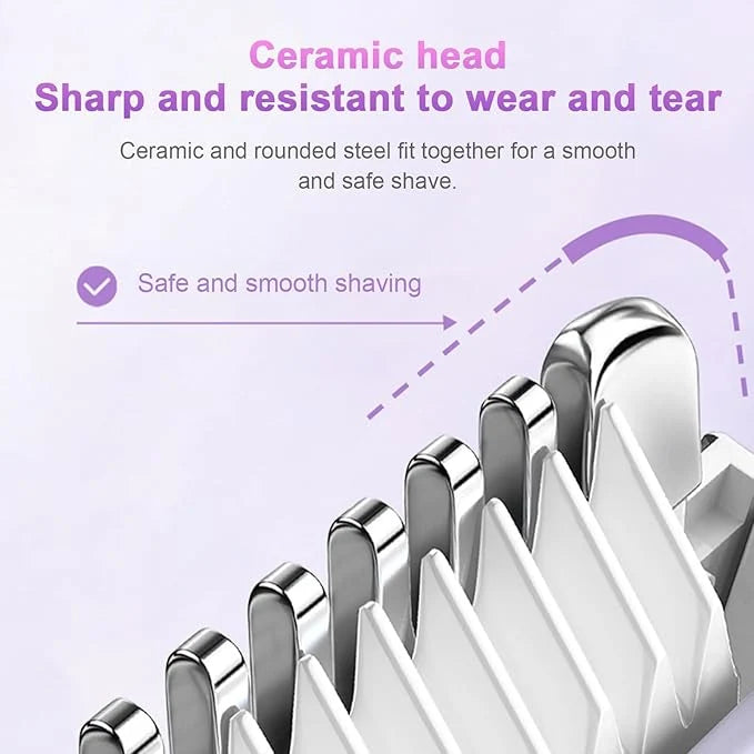 Double Head Electric Shaver - Wet & Dry