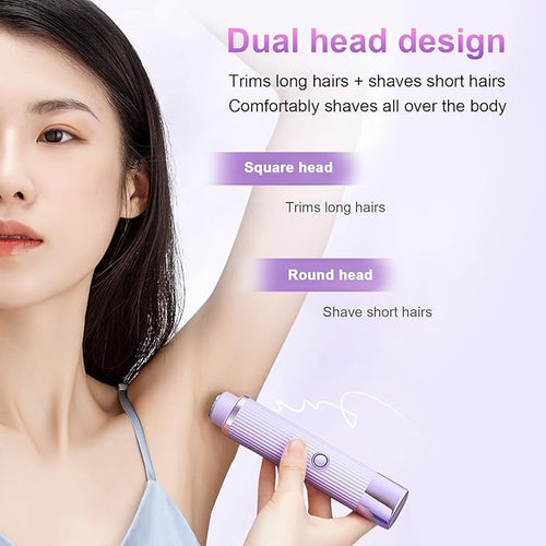 Double Head Electric Shaver - Wet & Dry